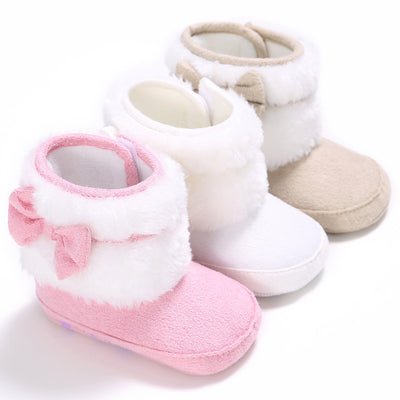 Botitas Térmicas para Bebé Niña con Suela Suave y Forro de Terciopelo - Image 2