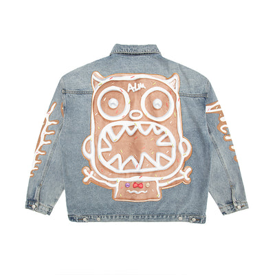 Chaqueta Denim Suelta Casual para Parejas - Image 11