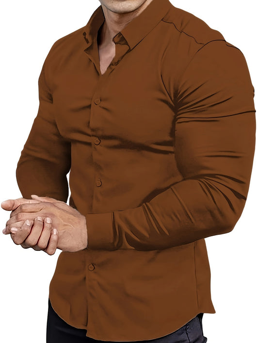 Polo Ejecutivo sin Planchado - Diseño Liso y Versátil - Image 22