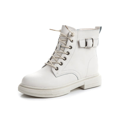 Botas Casuales Forradas en Fleece para Mujer - Botines Cálidos Tipo Tubo - Image 3