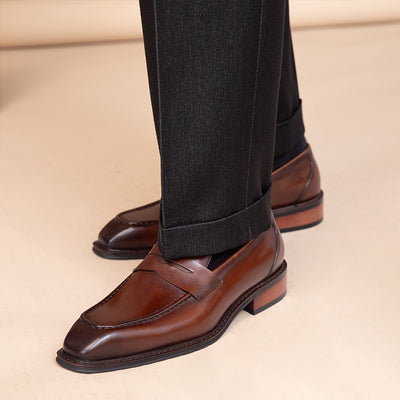 Zapatos de Cuero para Hombre - Comodidad y Estilo para Aventuras al Aire Libre