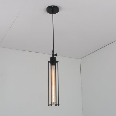 Lámpara Colgante Comedor Hierro Forjado Estilo Americano Minimalista - Image 3