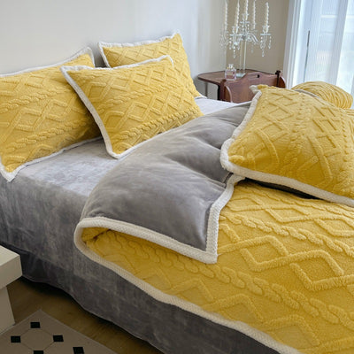 Juego de Cama 4 Piezas Fibra de Leche Premium Grosor Reforzado - Image 7