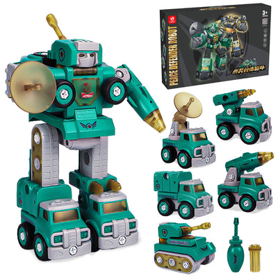 Auto Robot Educativo 5 en 1 - Juguete de Construcción para Niños - Image 2