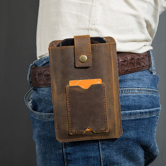 Funda de Cuero Premium para Teléfonos de Pantalla Grande - Image 15