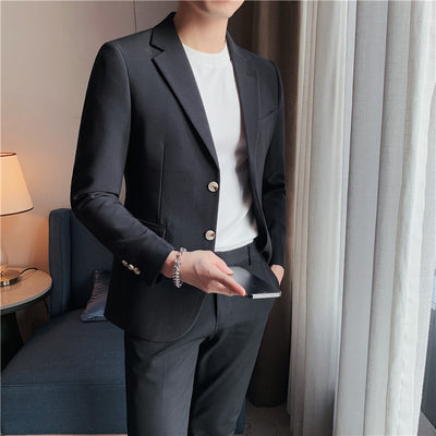 Traje Casual Sofisticado para Hombre de Dos Botones - Image 24