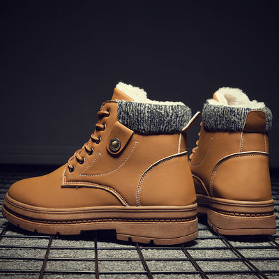 Botas de Invierno para Hombre con Forro de Cachemira - Calor Extremo - Image 6