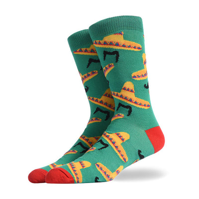 Calcetines Divertidos para Hombre - Diseño Creativo Hamburguesa, Pizza y Alien - Image 17