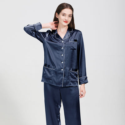 Pijama de Seda para Mujer 19 Momí - Conjunto de Dos Piezas - Image 4