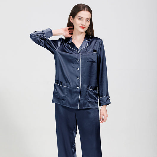 Pijama de Seda para Mujer 19 Momí - Conjunto de Dos Piezas - Image 4