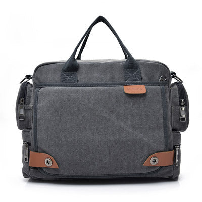 Bolsa de Lona para Hombre con Múltiples Compartimentos - Image 9
