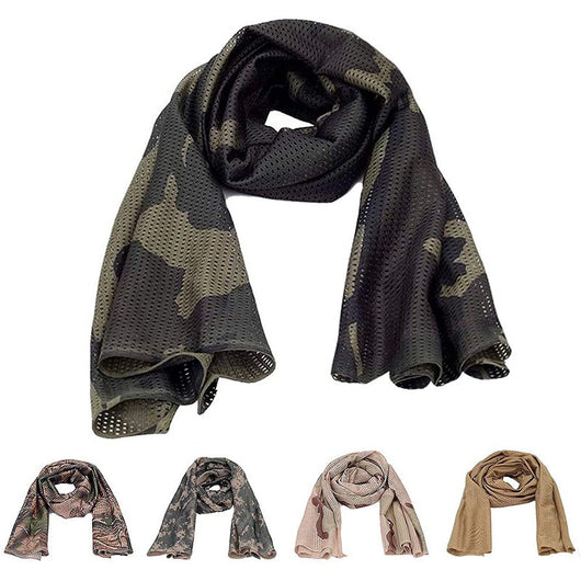 Pañuelo Táctico Camuflaje Multicolor para Actividades Outdoor - Image 27