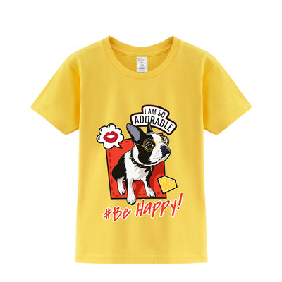 Playera Bulldog Francés Estampado Verano Manga Media - Image 18