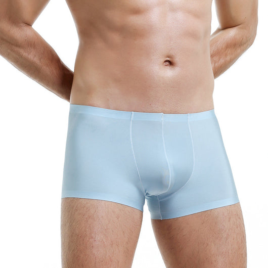 Calzoncillos de Seda Transpirables Semitransparentes para Hombre - Image 9