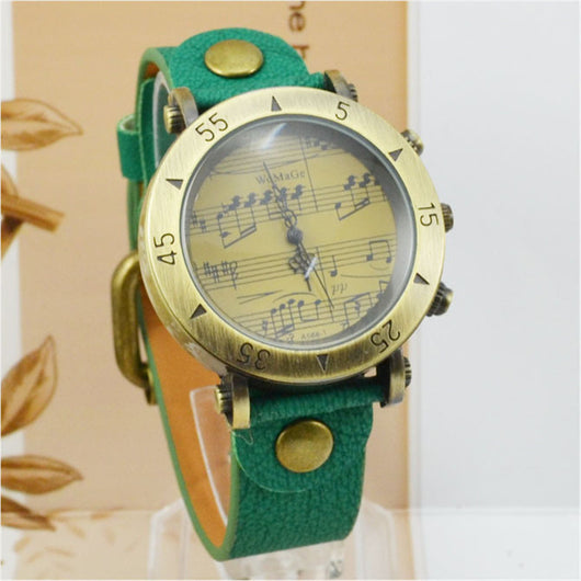 Reloj de Moda con Símbolo Musical - Diseño Novedoso para Hombre - Image 11