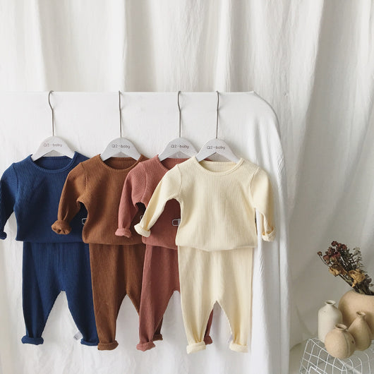 Conjunto de Servicio para el Hogar en Colores Sólidos para Bebés y Niños - Image 14