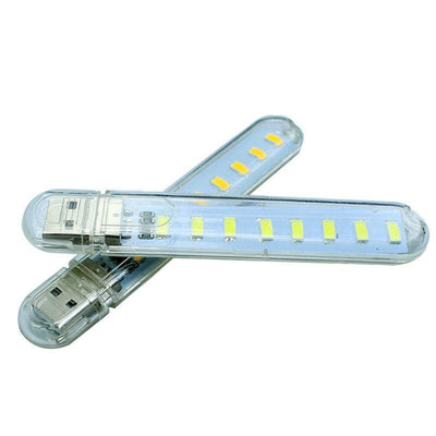 Lámpara LED Portátil Dual para Dormitorio con Batería Externa