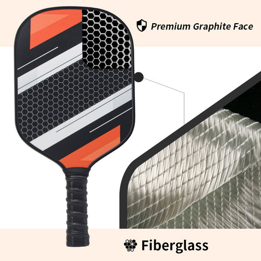 Raqueta de Bádminton Ultraligera con Fibra de Vidrio y Núcleo Panal - Image 2