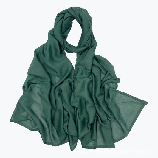 Pañuelo Modal Doble Costura - Bufanda Suave y Versátil - Image 22