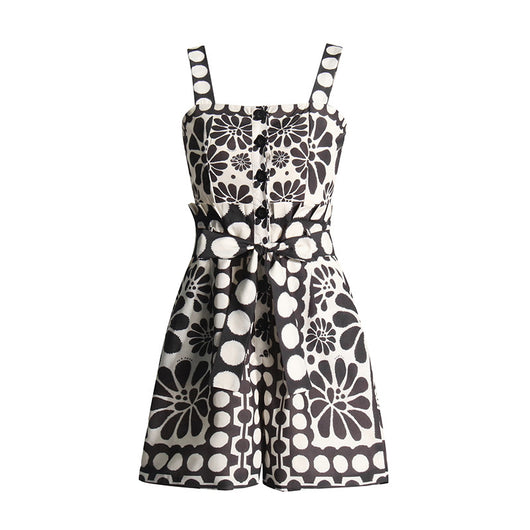 Jumpsuit Ancho Corto con Botones y Nudo Frontal - Image 15