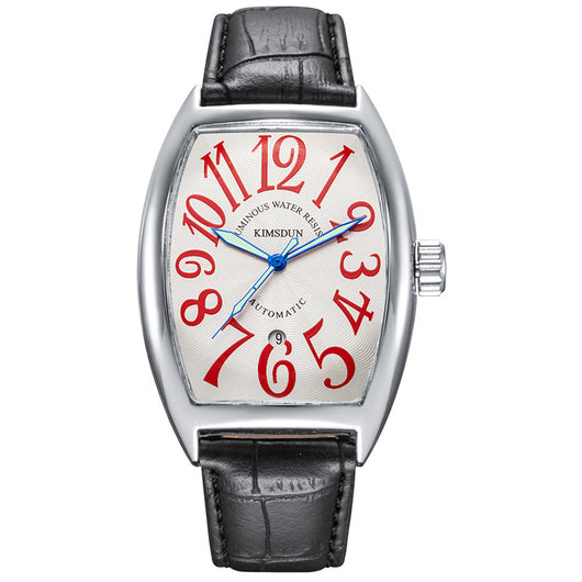 Reloj Automático Mecánico Diseño Barril de Vino - Image 16