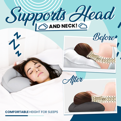 Almohada Ergonómica de Espuma para Cuello y Cervicales