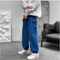 Pantalones de Trabajo Holgados Talla Grande Negro - Estilo Urbano Moderno