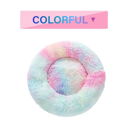 Cama Donut para Perros - Cómoda Felpa Suave Lavable - Image 2