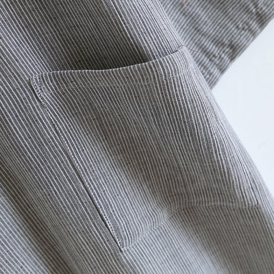 Bata Kimono de Algodón Puro para Hombre - Diseño Tradicional Japonés con Cordones - Image 10