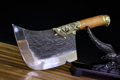 Cuchillo Fileteador de Acero con Hueso de Loto - Corte Profesional - Image 10