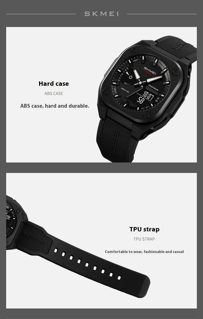 Reloj Electrónico Deportivo Dual con Insertos Luminosos e Impermeabilidad Total - Image 14