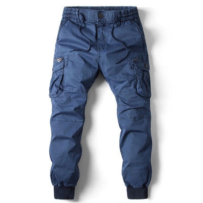 Pantalones de Trabajo Slim Fit Multibolsillos para Hombre - Image 4