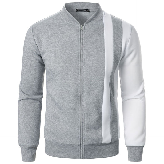 Chaqueta Hoodie Multicolor con Cierre y Cuello Alto - Image 2