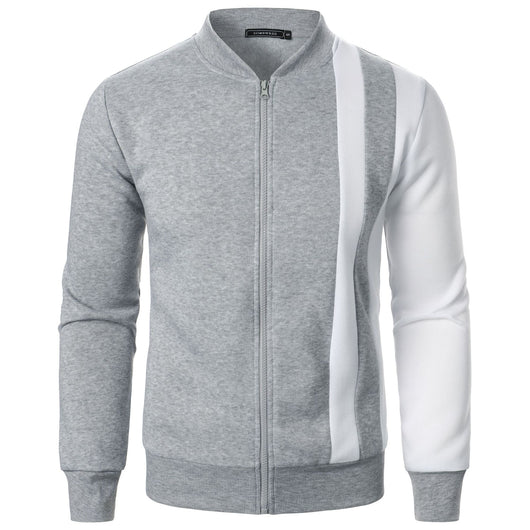 Chaqueta Hoodie Multicolor con Cierre y Cuello Alto - Image 2