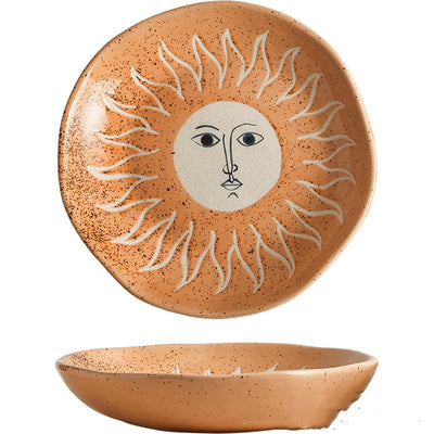 Plato de Cerámica Vintage Japonesa Estilo Occidental - Image 12