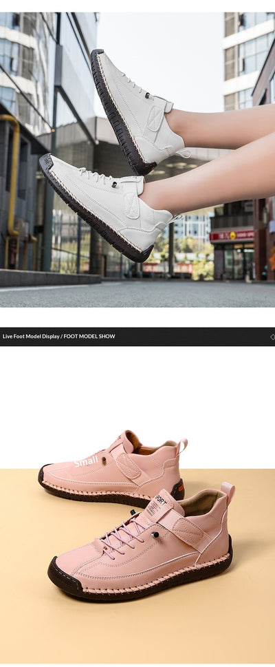 Zapatos Casuales de Otoño-Invierno para Hombre con Suela Plana y Costura a Mano - Image 21