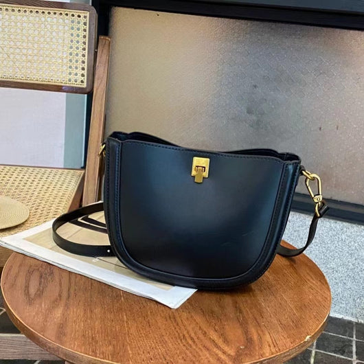 Bolso Mensajero de Cuero para Mujer - Diseño Minimalista y Versátil - Image 6
