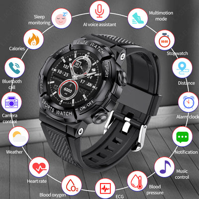 Reloj Inteligente con Monitoreo de Oxígeno en Sangre y Llamadas Bluetooth - Image 2