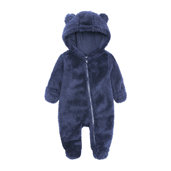Ropa de Bebé Otoño e Invierno Abrigo Grueso para Mantener el Calor - Image 3