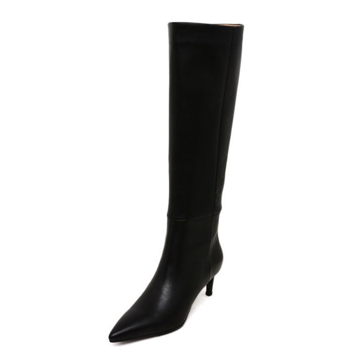 Botas Altas Mujer Otoño Invierno Punta Afilada Tacón Stiletto - Image 10
