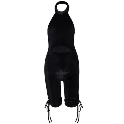 Body Halter con Letras y Strass Plisado - Image 14