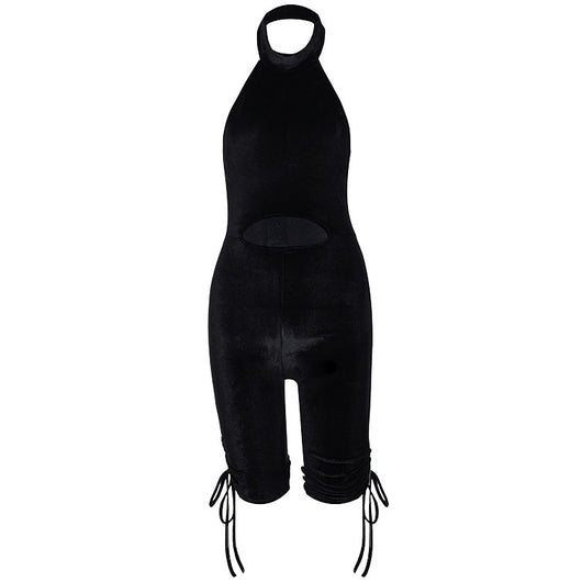 Body Halter con Letras y Strass Plisado - Image 14