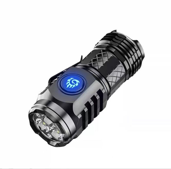 Linterna LED Recargable Ultra Potente Portátil para Exterior