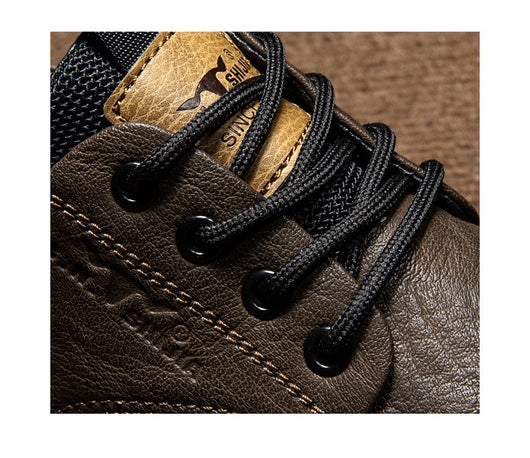Botas Casuales de Cuero Transpirable para Hombre - Estilo Martin Verano - Image 5