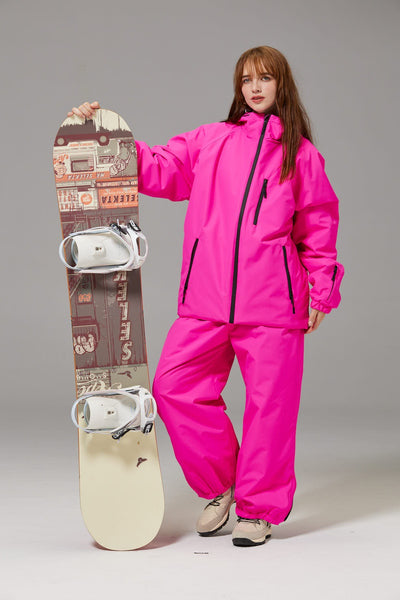 Conjunto de Traje de Esquí Unisex Impermeable y Cortavientos - Image 28