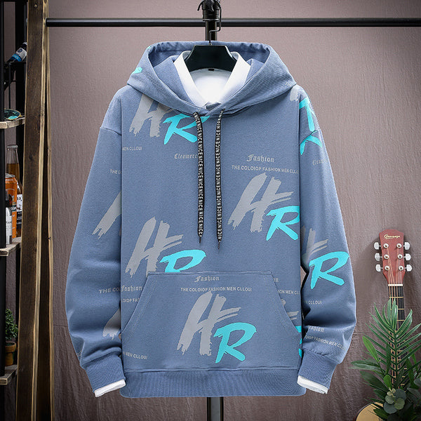 Sudadera Estampada Versátil para Hombre - Colección Otoño