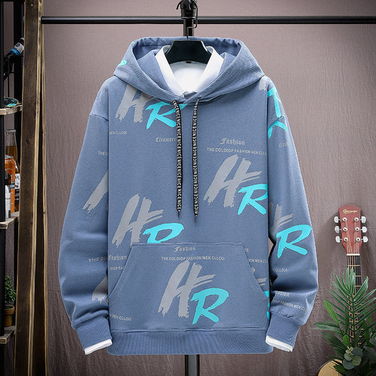 Sudadera Estampada Versátil para Hombre - Colección Otoño