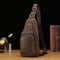 Bolsa Bandolera Vintage de Cuero Genuino para Hombre