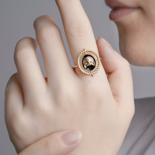 Anillo Giratorio Doble Cara con Patrón Epoxi - Image 19