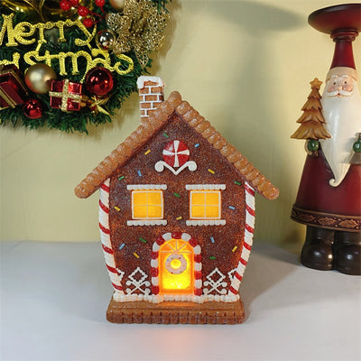 Muñeco de Jengibre Navideño con Luz LED Decorativa - Image 10